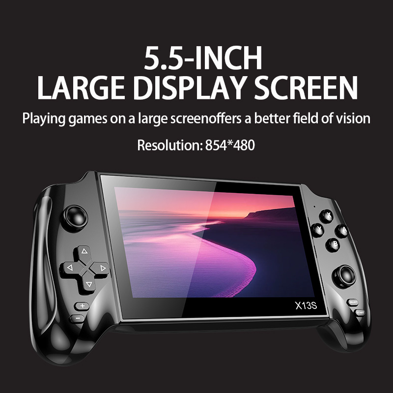 Gaming Console Tower - Портативная игровая консоль X13S в ретро-стиле,