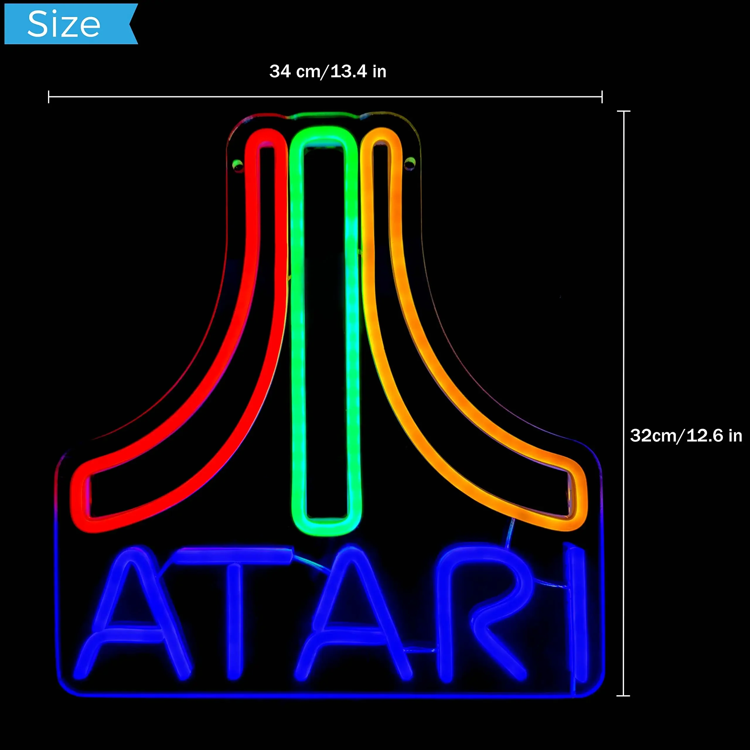 Gaming Console Tower - Игровая светодиодная вывеска Неоновый свет Декор