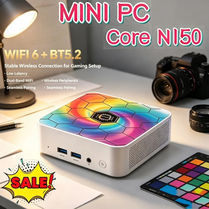 Gaming Console Stick - 2026 Snug Core N150 MINI PC