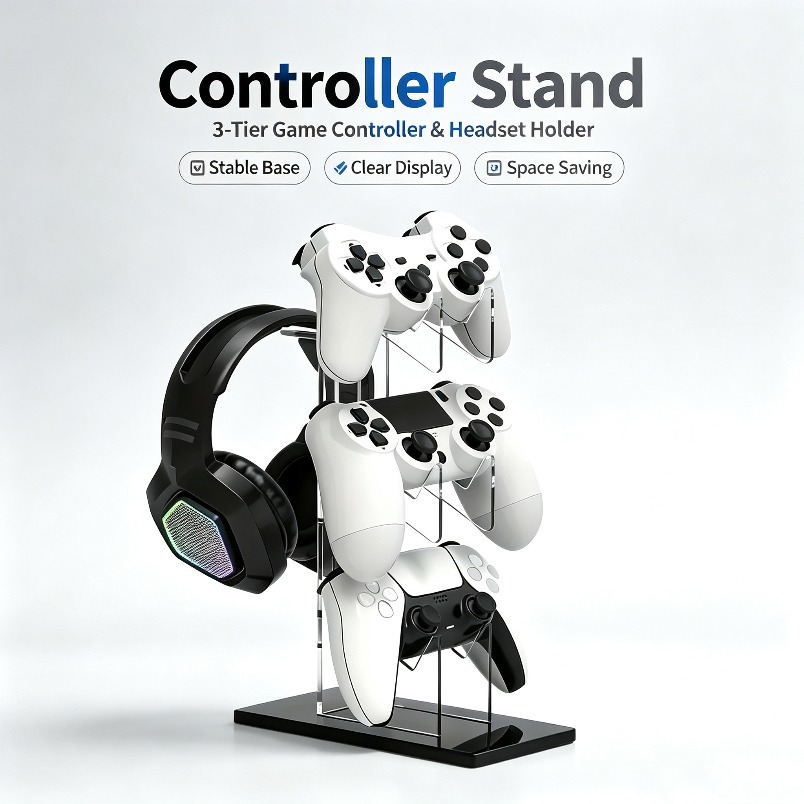 Подставка для геймпада, 3-уров – обзор и цена Gaming Console Headset