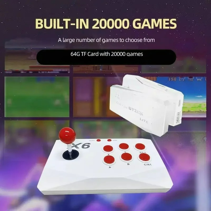 Новая игровая консоль X6 4K HD – обзор и цена Gaming Console Stick