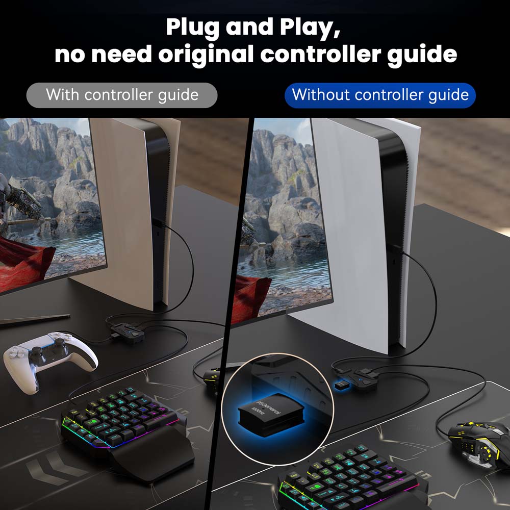 Комбо-набор клавиатура и мышь  – обзор и цена Gaming Console And Controller