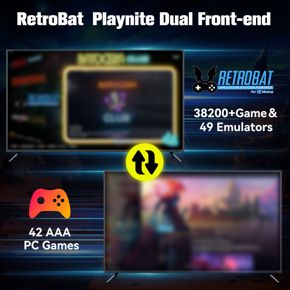 Retrobat&Playnite System HDD Р – обзор и цена Gaming Console Stick