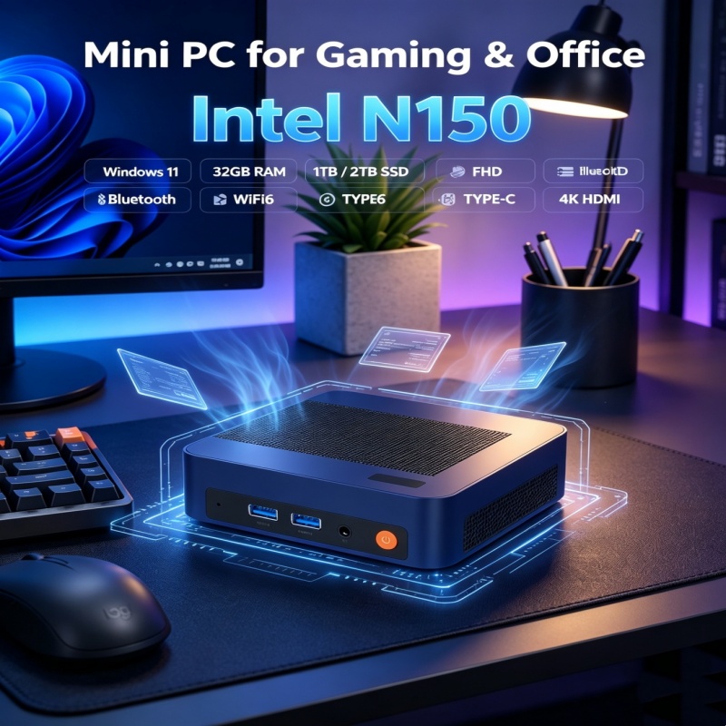 2026 Valiant Core N150 MINI PC – обзор и цена Gaming Console Stick