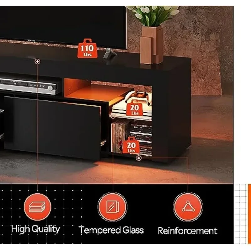 Деревянная ТВ-консоль с двумя  – обзор и цена Gaming Console Room