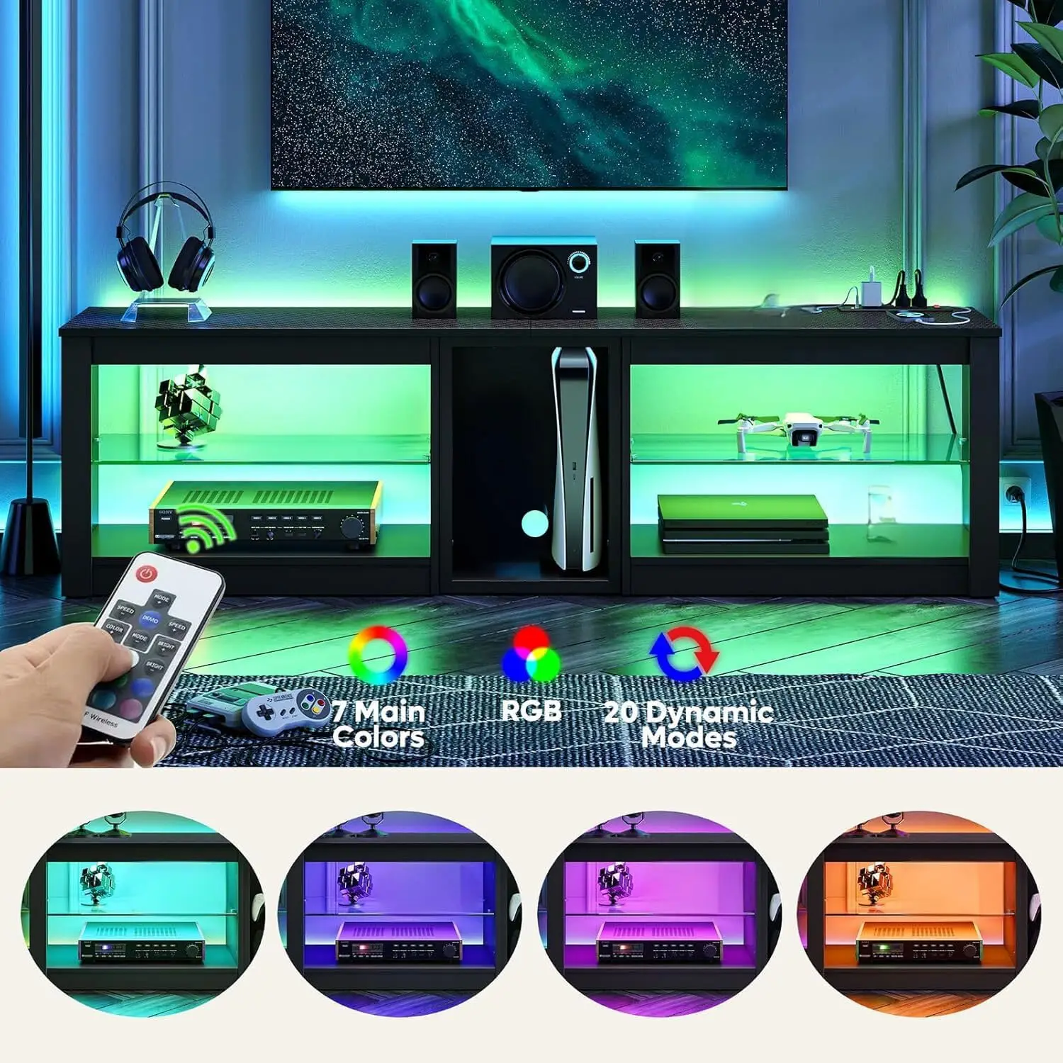 Развлекательный центр для PS5, – обзор и цена Gaming Console Room